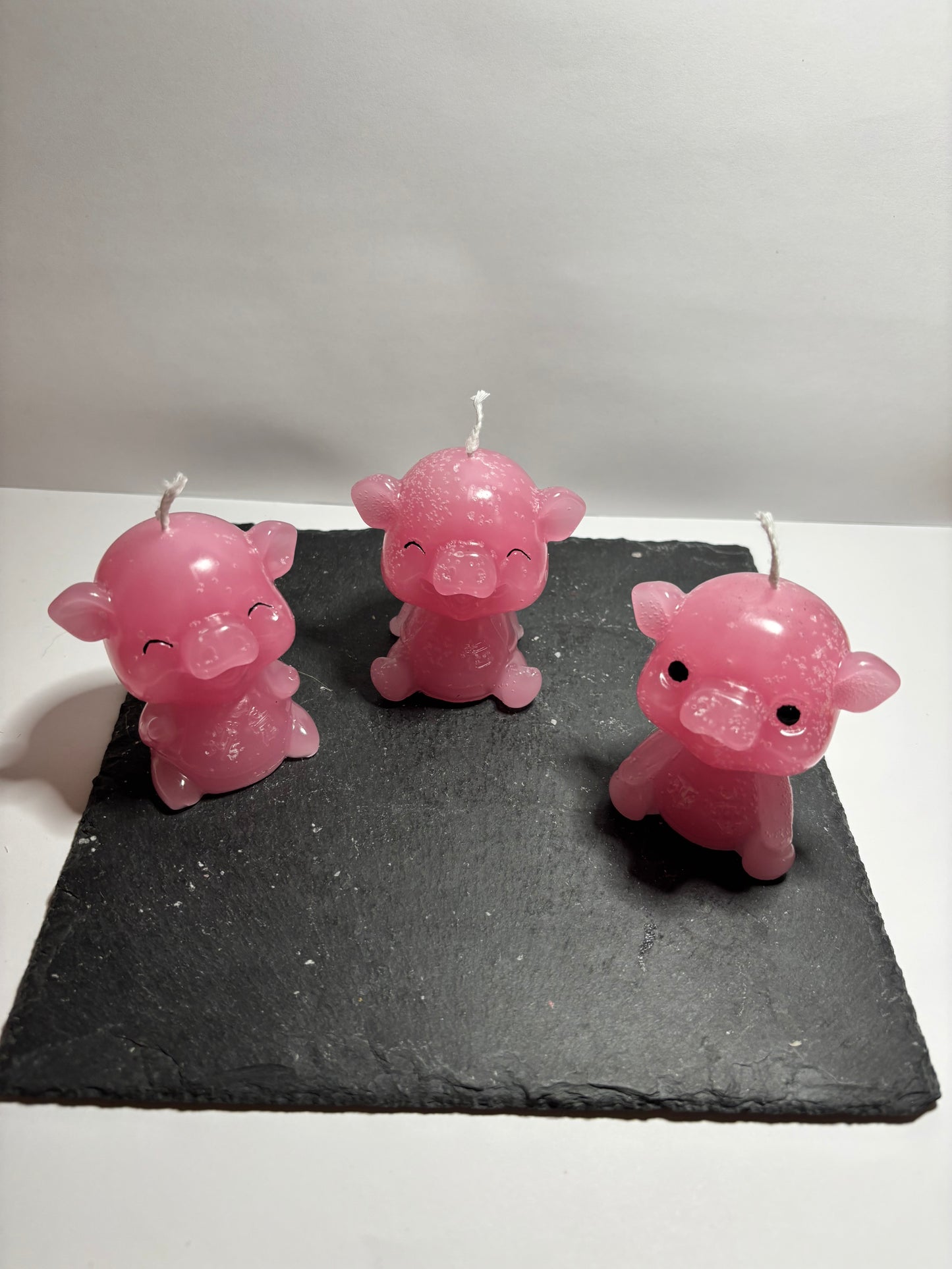 Große Schweine Kerzen