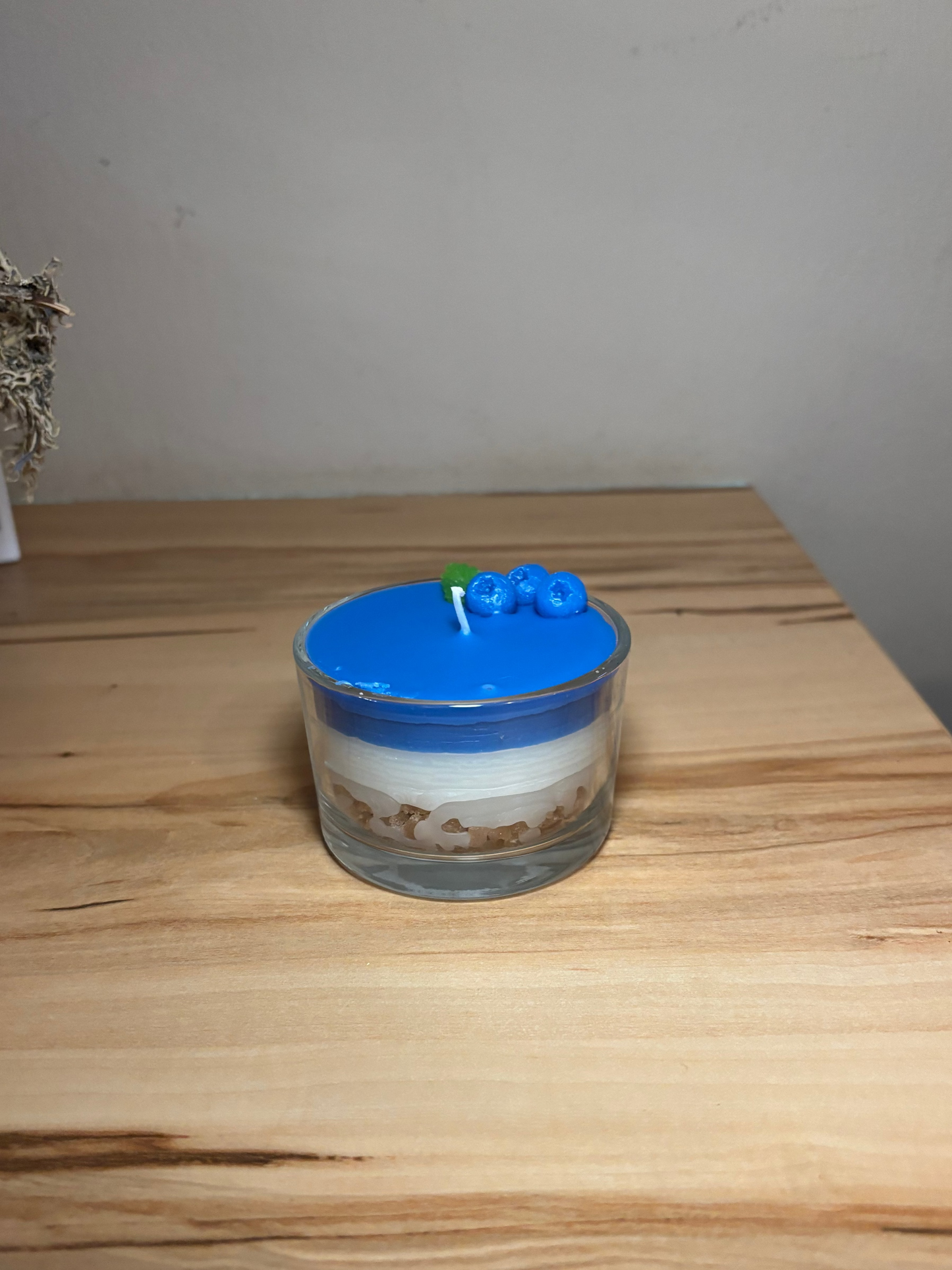 Heidelbeertorte Kerze