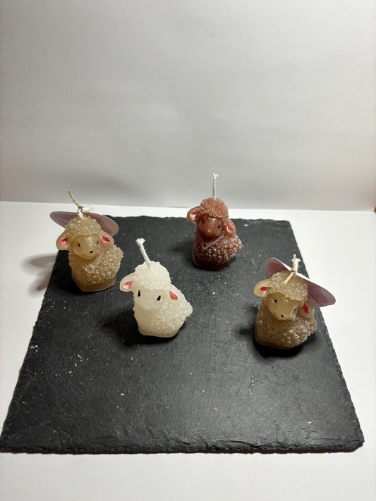 Kleine Schaf Kerze