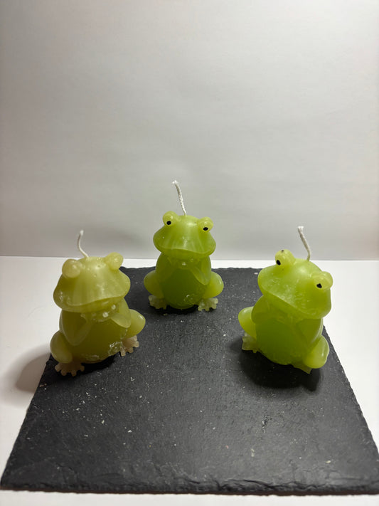 Frosch Kerze