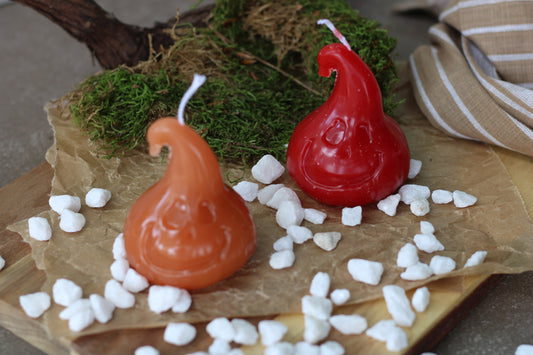 Halloween Kürbis Kerze